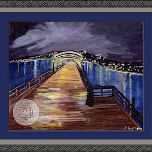 The Pier by Jennifer Gjaltema 
