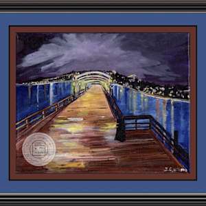 The Pier by Jennifer Gjaltema 