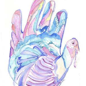 Turkey Hand by Jennifer Gjaltema