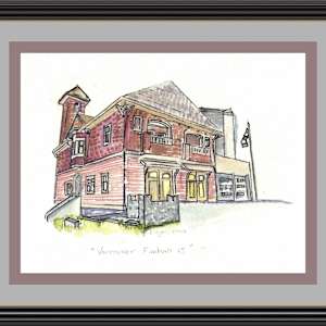 Vancouver Fire Hall #15 - Giclée Print by Jennifer Gjaltema 
