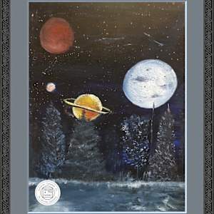 Winter Night Clarity by Jennifer Gjaltema 