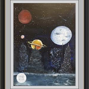 Winter Night Clarity by Jennifer Gjaltema 