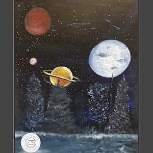 Winter Night Clarity by Jennifer Gjaltema 