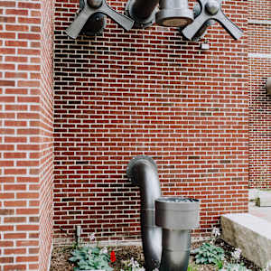 CANTEEN ALLEY: Water Reclaim Sculpture by Greg  Mueller, Image 11.