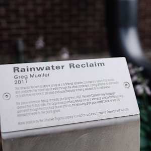 CANTEEN ALLEY: Water Reclaim Sculpture by Greg  Mueller, Image 9.