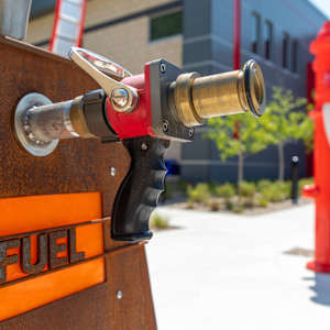 FIRE STATION PLAZA by Greg  Mueller, Image 1.