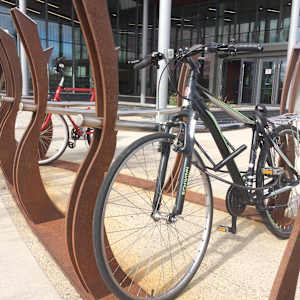 BROOKLYN PARK BIKE RACK by Greg  Mueller, Image 2.