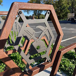 BLANDIN BIKE RACK by Greg  Mueller, Image 2.