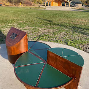 CASPERSON PARK BENCH by Greg  Mueller, Image 5.