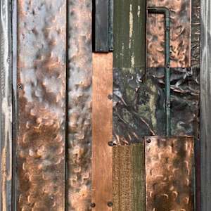 TRANSFIGURE #4  COPPER  (SOLD) by Greg  Mueller