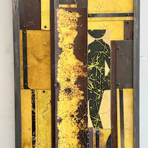 TRANSFIGURE #3 YELLOW by Greg  Mueller