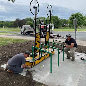 PASSENGER SIDE- BIKE RACK by Greg  Mueller, Image 5.