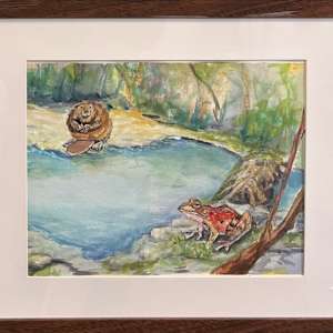 Monterey Pond II by Carole Moore