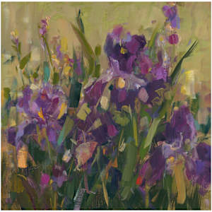 Purple Irises by Stephanie Amato, Image 1.