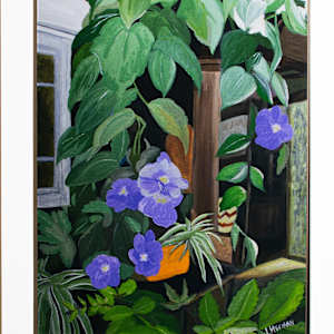 Barn Blooms Reproduction 1 of 5 by Janet Herman