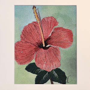 Hibiscus Reproduction # 2/5 by Janet Herman