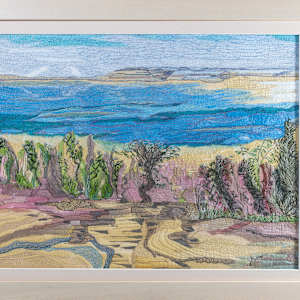 Many Mesas by Janet Herman  Image: Many Mesas, as framed