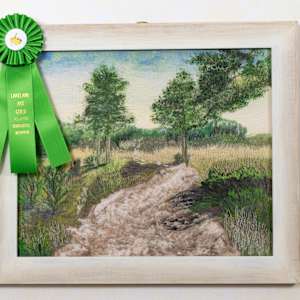 Sand Road by Janet Herman  Image: 2024 Award Lakeland Arts Association juried event. 