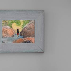 River Hiker by Janet Herman 