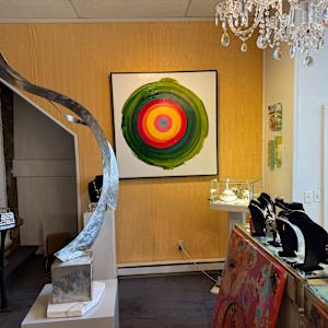 Forest Pulse by Susan Yennerell  Image: On display at The Byrne Gallery, Middleburg, VA
