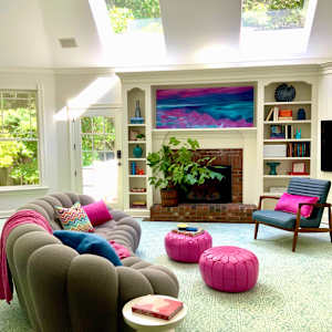 Ebb & Flow by Susan Yennerell  Image: Ebb & Flow has found its forever home in Boston, MA.