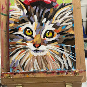 Christmas Kitty by Kimberly Smitherman, Image 2.