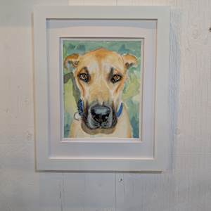 Great Dane. by Hanna Bordewijk  Image: Finished piece.