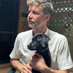 Billy and his human by Hanna Bordewijk  Image: original photo