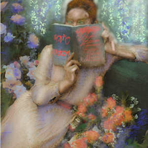 Between the pages by Hanna Bordewijk  Image: Playing around with the original photo on procreate