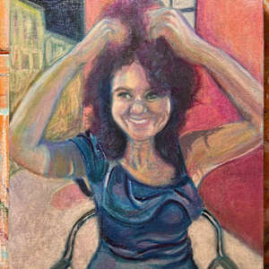 Susanne by Hanna Bordewijk  Image: Last acrylic layer.