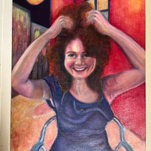Susanne by Hanna Bordewijk  Image: Second oil paint layer.