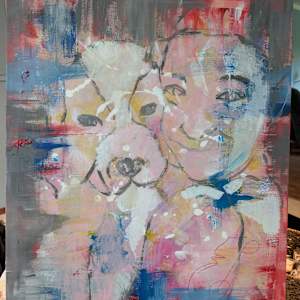 Darby and Ben by Hanna Bordewijk  Image: The outlines of Ben and Darby