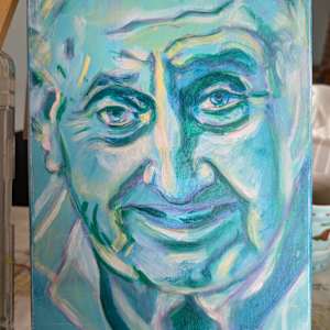 In memoriam, for Holly by Hanna Bordewijk  Image: Progress photo 