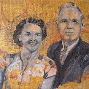 Don’s parents by Hanna Bordewijk