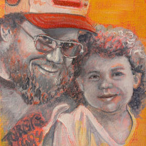 Father and daughter by Hanna Bordewijk