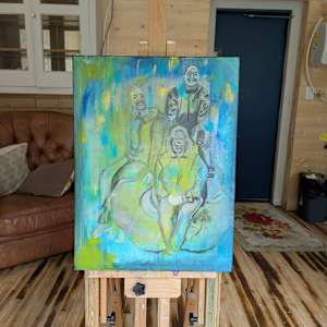 Mom and daughters by Hanna Bordewijk  Image: progress