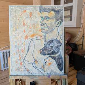 Billy and his human by Hanna Bordewijk  Image: A start