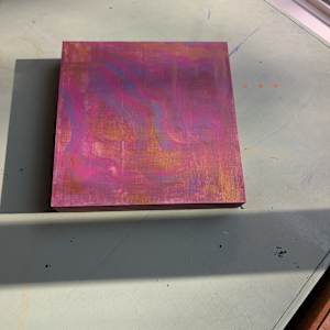 Chewie by Hanna Bordewijk  Image: A start in acrylics.