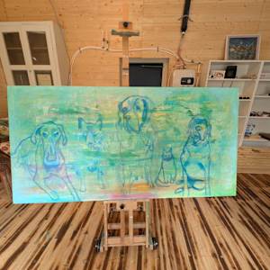 Our pets. by Hanna Bordewijk  Image: Taking shape