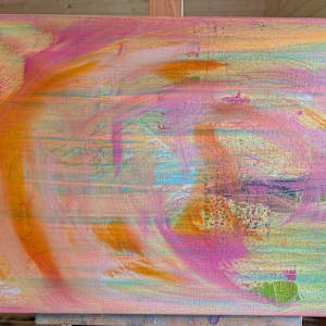 Cathy by Hanna Bordewijk  Image: Finished acrylic background 