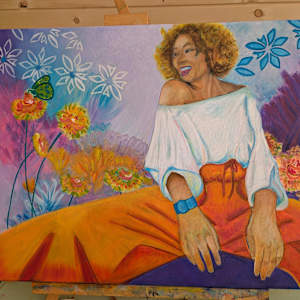 Happy by Hanna Bordewijk  Image: Progress photo 2