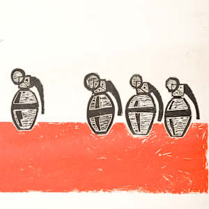 Granada de mano 1 by Carlos A. Rivera Villafañe