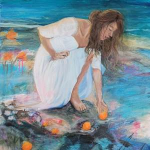 Lady of the Water by Kim Denice Clark, International Fine Artist