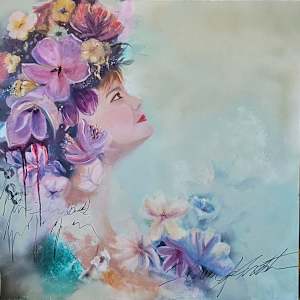 Emersed in Floral Beauty by Kim Denice Clark
