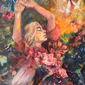 "Ascend" by Kim Denice Clark, International Fine Artist, Image 1.