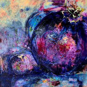 "Blueberries" by Kim Denice Clark, International Fine Artist