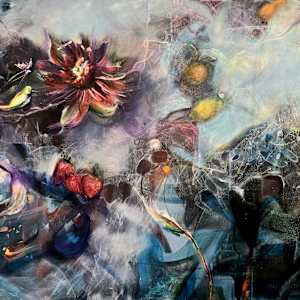 Elsewhere by Kim Denice Clark, International Fine Artist, Image 1.