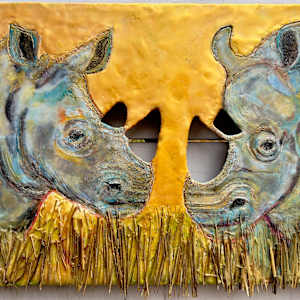 The Weight of Horns: The Rhino by Stevie Woods, Image 1.