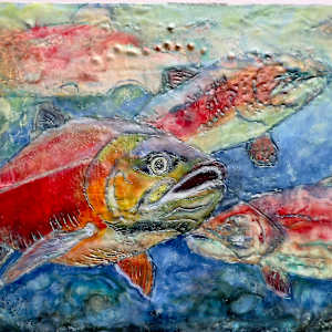 A Ghost in the Water: The Pacific Salmon by Stevie Woods, Image 1.