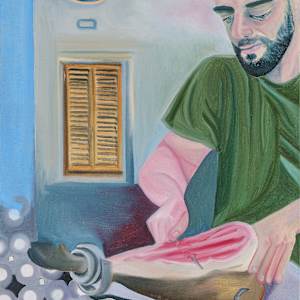 Meat the Lust (quadriptych) by Ada-Ruth Kellow 